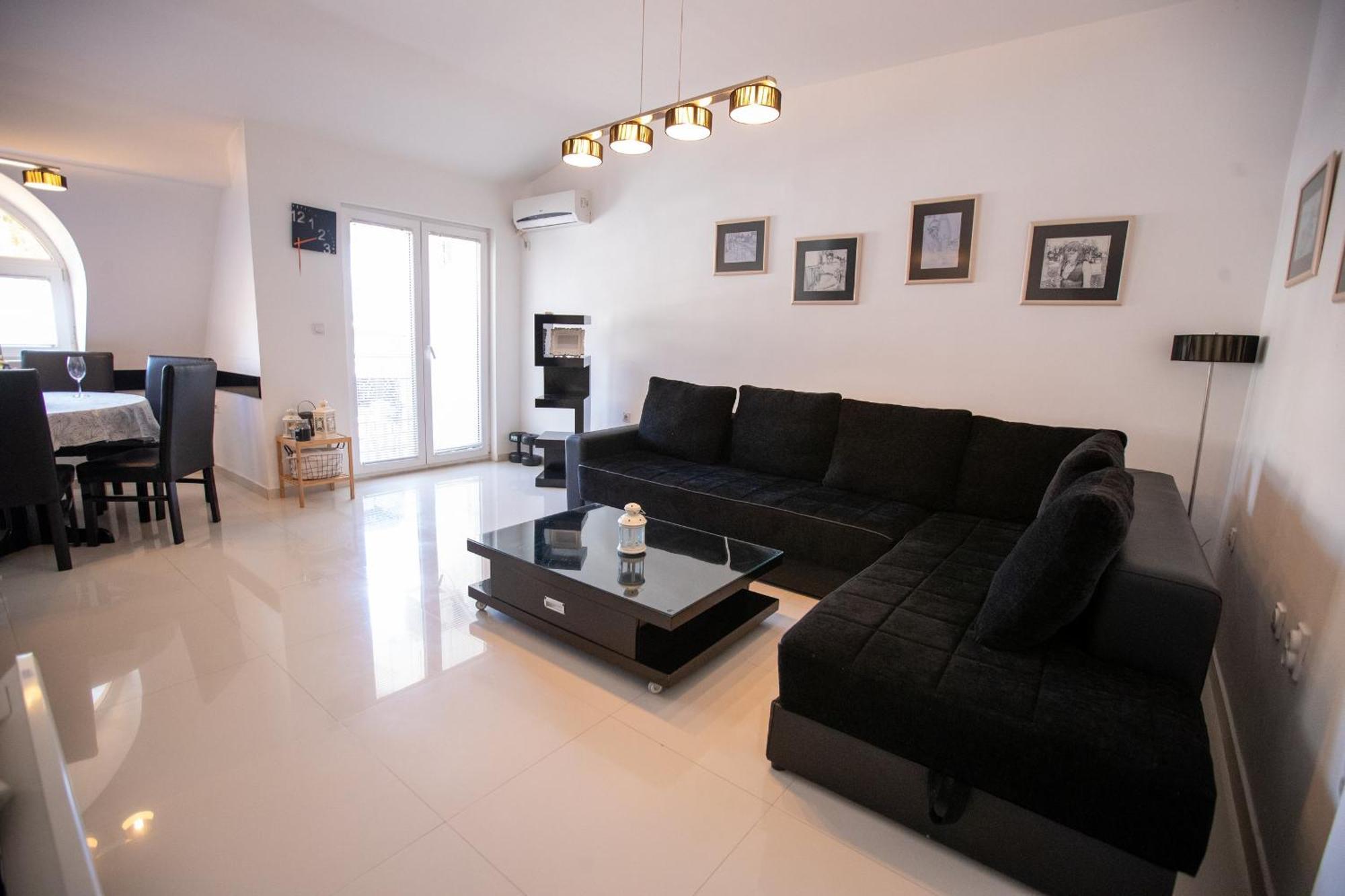 Lake View Double Balcony City Center Apartment In 奥赫里德 外观 照片