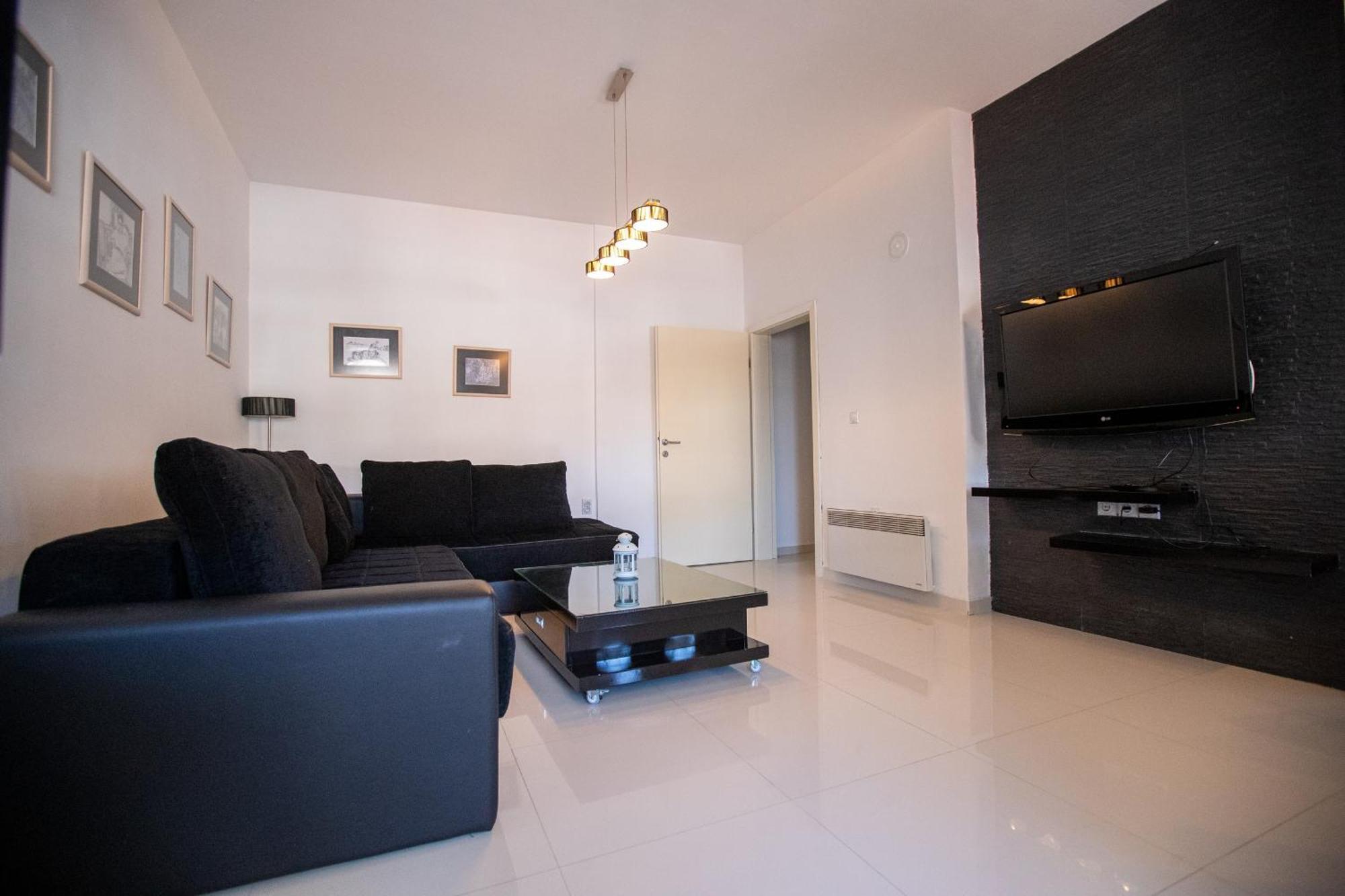 Lake View Double Balcony City Center Apartment In 奥赫里德 外观 照片